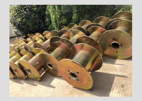 Buy Metal Bobbin For Intermediate Wire Drawing Machine PND630 PND800 DIN46395 /DIN46397 Standard Dynamically Balanced at wholesale prices