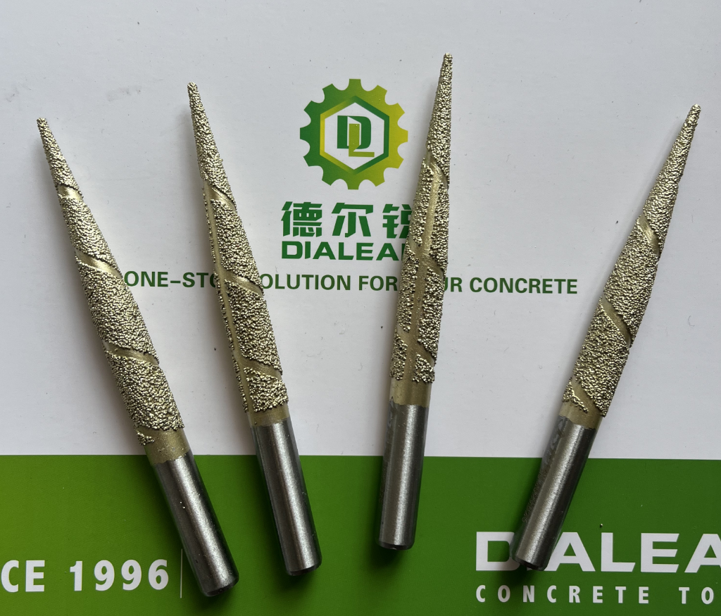 Stone Engraving Tools Diamond Milling Bit For Stone Carving Engraving Milling
