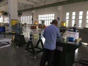 China PP Plastic Profile Extrusion Machine, Geotextile Drainage Belt Extrusion Machine on sale
