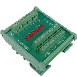 Quality Logic Level Polarity Interchange Converter of NPN and PNP PLC Signal 8 Ways 5V or 24V for sale