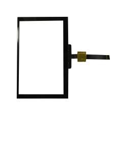 Quality 5 Points Touch 5'' Industrial Touch Panel With 1:1 Protective Film &amp; IIC Interface for sale