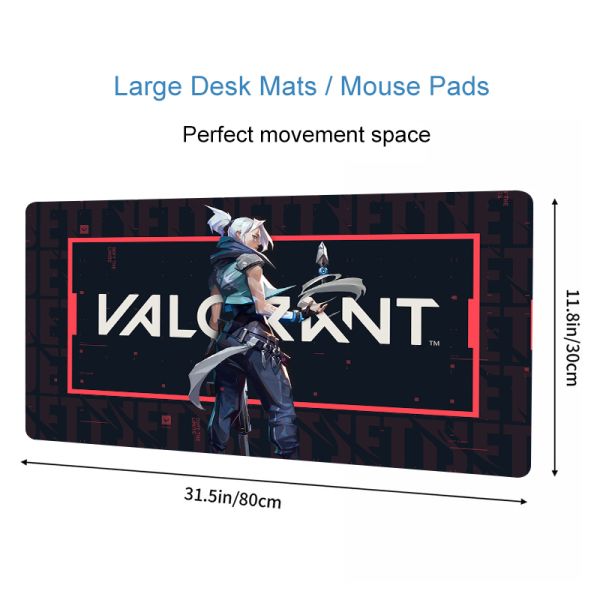 XYDAN Valorant Mouse Pads Custom Large 300X800 Gaming Mousepad 100% Original Advantage
