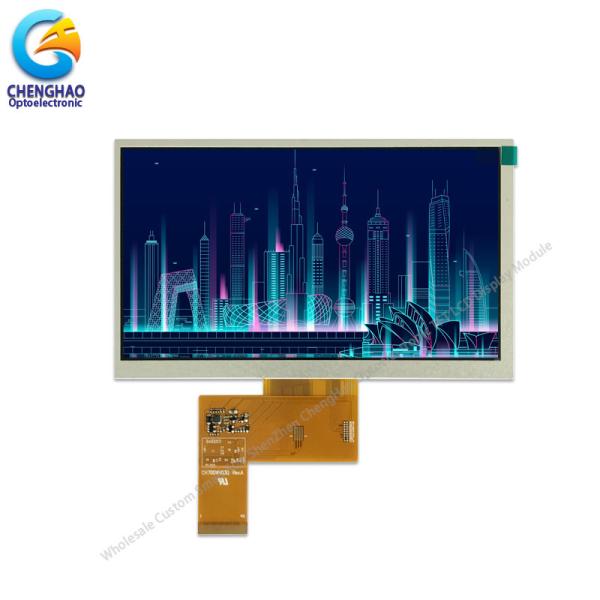 Buy 7.0 Inch Tiny TFT LCD Display 800*480 Resolution White LED Backlight at wholesale prices