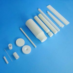 China Ivory White Alumina Ceramic Rod Industrial High Purity on sale