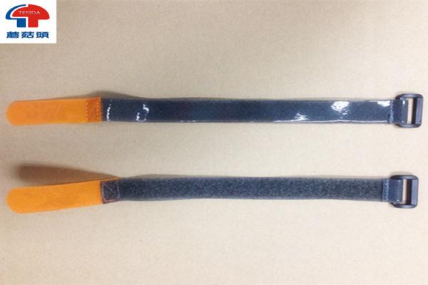 Buy Hook Loop Straps Skid Resistant Loop Strap Fastener With Silicone Rubber at wholesale prices