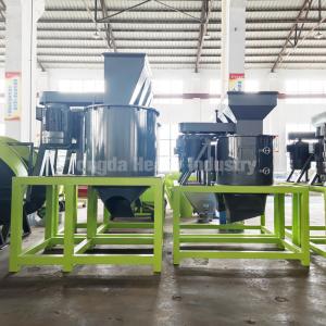 China Automatic Organic Fertilizer Vertical Crusher Chicken Manure 25KW 120 Mm on sale