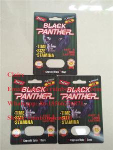 Quality Sexual Capsule Blister 3D Paper Card / Male Sexual Performance Enhancement Sex Pill Package for sale
