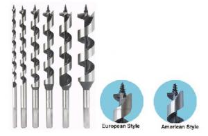 Quality Hex Shank Wood Cutting Drill Bit , Auger Drill Bit For Woodworking for sale