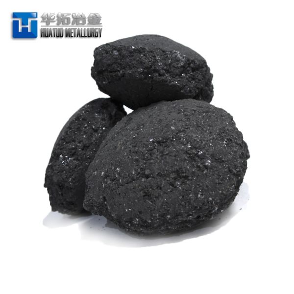 10-50mm Metallurgy Silicon Briquettes Black For Steel Smelting