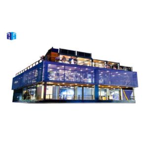 Buy cheap prefabricated container hall luxury prefab house luxury exhibition in Bermuda from wholesalers