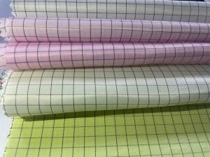 Quality 5mm Strip Cloth Anti Static Polyester Conductive Cleanroom Cloth Antistatic ESD Fabric for sale