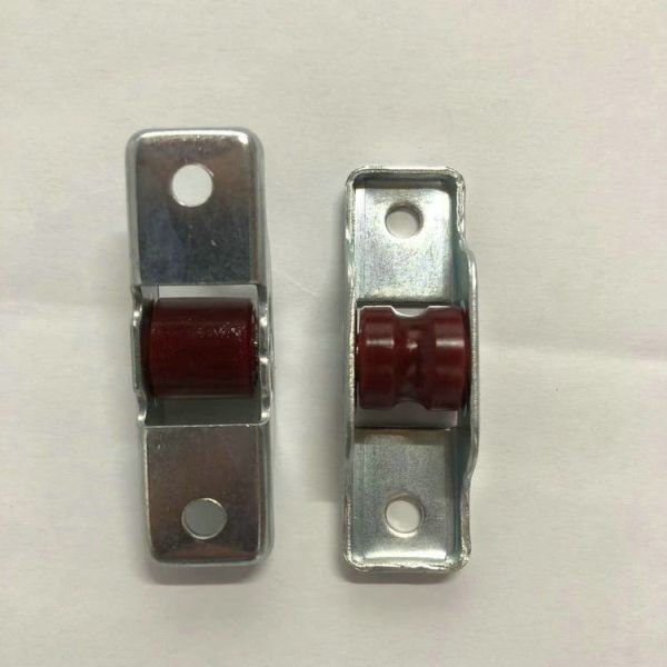 Sliding Window POM Material U Groove Nylon Roller Wheel with Stainless Steel Frame