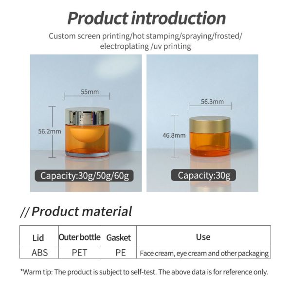 Custom Color Skincare Packaging Cosmetic Bottle and Jar Set Body Lotion Face Cream Plastic Bottles Facial Drop Oil Toner Bottle