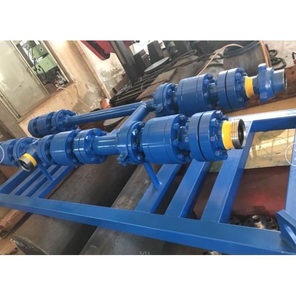 1440 Psi Surface Well Testing Equipment Oil Diverter Ball Valve Manifold 3"-FIG602