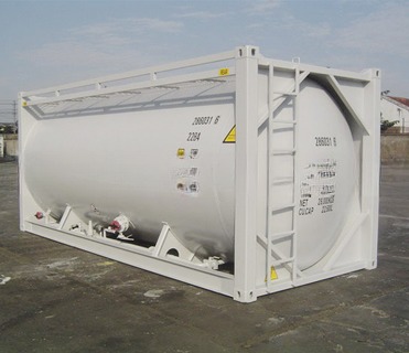 SPA-H Frame Material 20ft Bulk Cement ISO Trailer Transport Tank Container Q345B Steel Stainless Steel Pressure Vessel