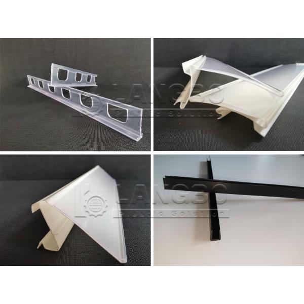 Supermarket PVC Price Label Holder Extrusion Machine Plastic Shelf Price Tag Strip Production Line Price Tag Production Line