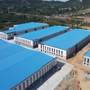 Prefabricated Galvanized Steel Structure Workshop Q235B Q355B