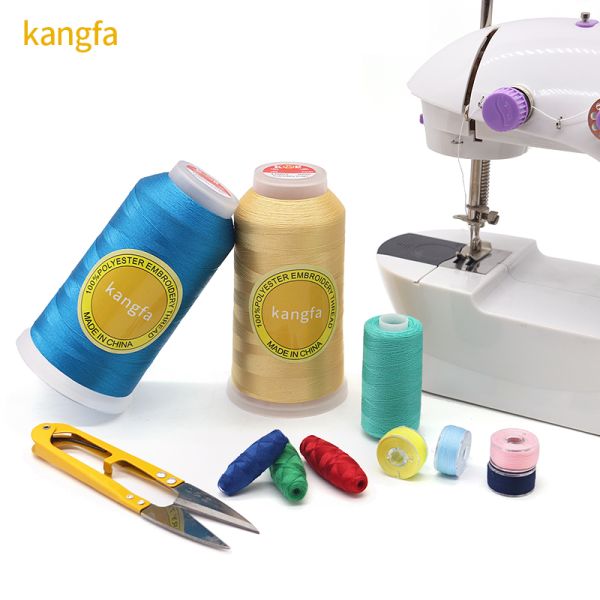 4000y Filament Polyester Embroidery Thread 120d/2 for Machine Embroidery Production