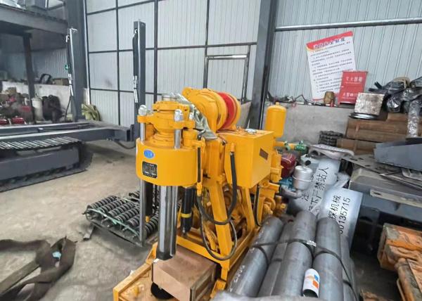 Buy 200 M Engineering Drilling Rig With Crawler Chassis In Mining Irrigation at wholesale prices