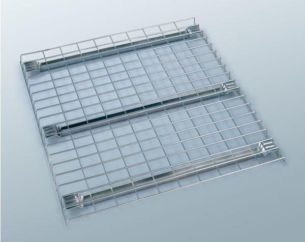 Buy Galvanized material handling wire grid racking steel decking with cut at wholesale prices
