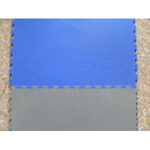 Quality PVC textured visible joint interlocking floor tiles 500 for sale