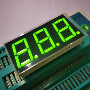 Quality Ultra Bright White Grey Surface LED Display 7 Segment 3digit 14.2mm Common Cathode for Temperature Controller for sale