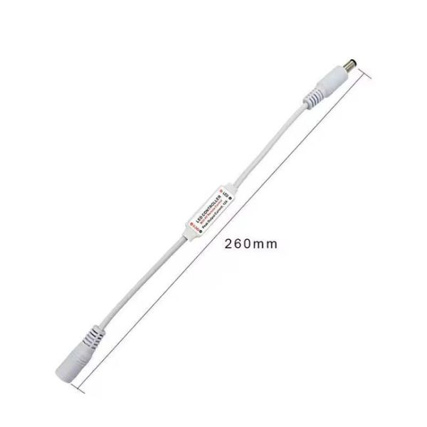 14Key 12a Single Color Rf Led Controller With Dc Or 2 Pin Connection Mode