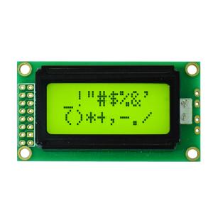 Quality 8*2 Character Type Dot Matrix LCD Module 1.5&quot; In Flat Rectangle Shape for sale