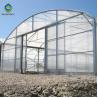 Commercial Multi Span Greenhouse Galvanized Steel PC Sheet Span 12m for sale