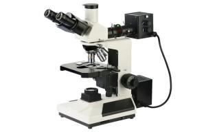 China Long Working Distance Transmitted And Reflected Light Microscope 5X 10X 40X 60X on sale