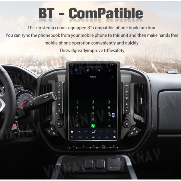 Multimedia Android Car Head Unit For Chevroler Silverado / GMC SIERRA 2013-2020