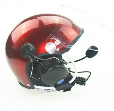 Buy Red PPG helmet/Paramotor helmet with full headset EN966 at wholesale prices