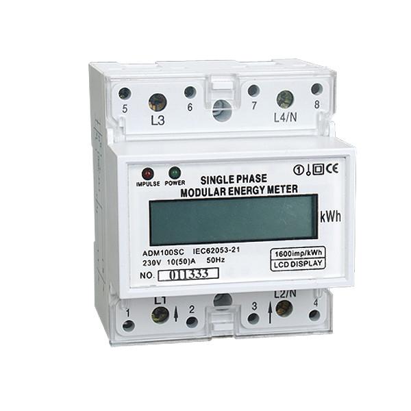 Buy Multi Function CT Three Phase KWH Meter , Multi Tariff 1P Smart KWH Meter at wholesale prices
