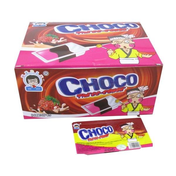 Buy 8g*36pcs Box Pack 3 In 1 Chocolate Chips Cookies Customize Flavors Milk , Strawberry And Chocolate Snack at wholesale prices
