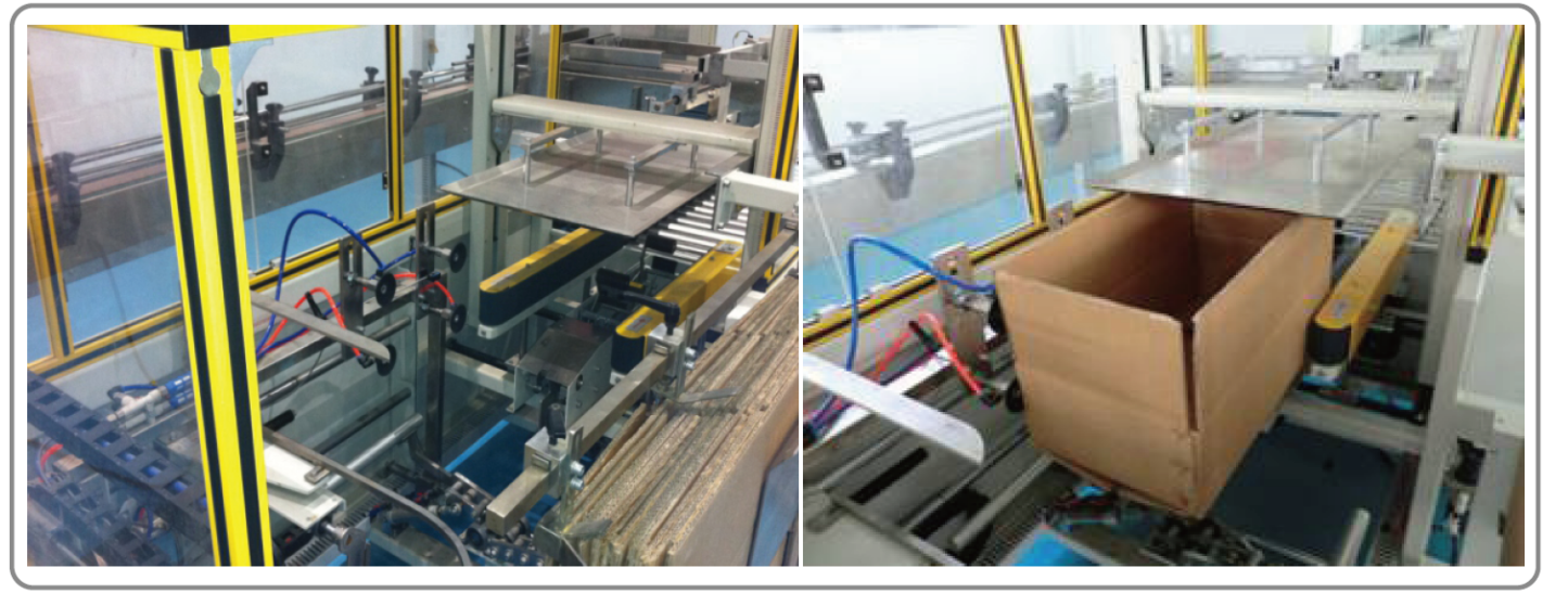 Vertical Case Erector With Bottom Sealer