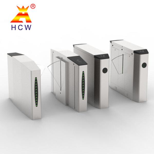 Buy QR Code Flap Barrier Turnstile Biometric Recognition Access Control Turnstiles at wholesale prices