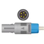 Gray Neonate Reusable Spo2 Sensors 5 Pin 3m Direct Connect TPU Jacket