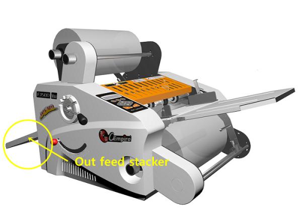 Buy Automatic Feeder Roll Laminating Machine With Two Heating Roller at wholesale prices