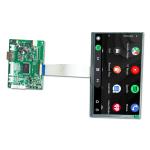 7 Inch HDMI LCD Display With HDMI VGA Controller Board IPS Viewing Angle