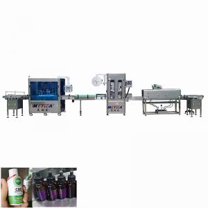 Quality Oral Liquid Bottling And Labeling Machine 0.6-0.8Mpa Glass Bottle Filling Machine for sale