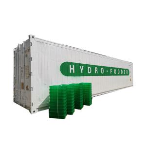 Quality Microcomputer Control Hydroponic Fodder Container With Solar Power for sale