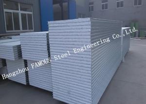 Quality 100mm Residential Fireproof Steel Sheet EPS Sandwich Panels Wall Cladding Systems for sale