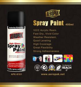 China High Glossy Aerosol Spray Paint , Wide Coverage Automotive Aerosol Paint on sale