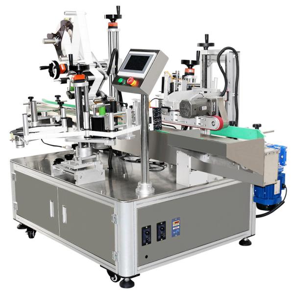 Buy Core Components Motor Two Sides Bottle Labeling Machine for Front and Back Labeling at wholesale prices