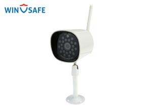 Quality SD Card Network P2P Wireless IP Camera Night Vision Bullet Type 3.6MM Fixed Lens for sale