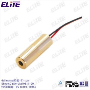 Quality Elite Optoelectronics 520nm 5mW Green Laser Module Factory Class IIIa Green Laser with FDA for sale