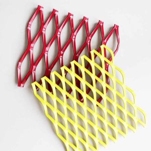 A3003 Aluminum Diamond Mesh Screen High Temperature Resistant Rust - Proof