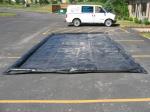 Water Reclamation System Inflatable Car Wash Mat Water Containment Inflatable