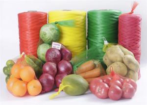 China 1kg Plastic Net Bag Fruit Vegetable Egg Sleeve Packaging on sale