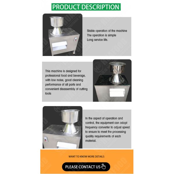 3800r/Min Automatic Food Processing Machines Cassava Flour Super Fine Powder Grinder